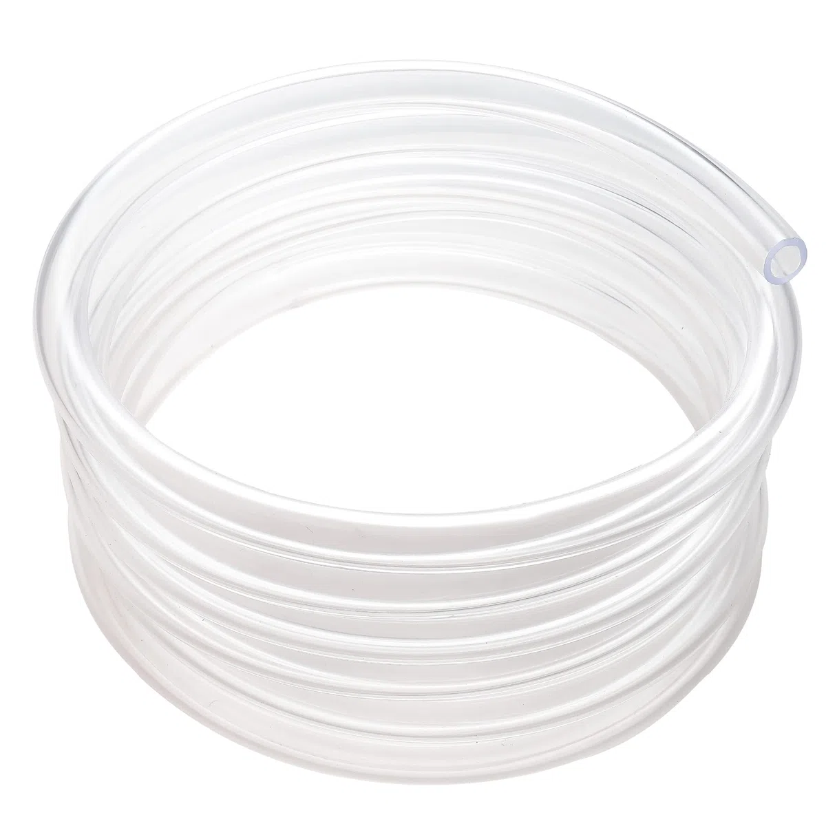 6 mm (diamètre intérieur) x 8 mm (diamètre extérieur) - Tuyau en PVC transparent de 10 m, tube en vinyle, tuyau flexible en plastique de qualité alimentaire pour transfert d'eau, huile, air