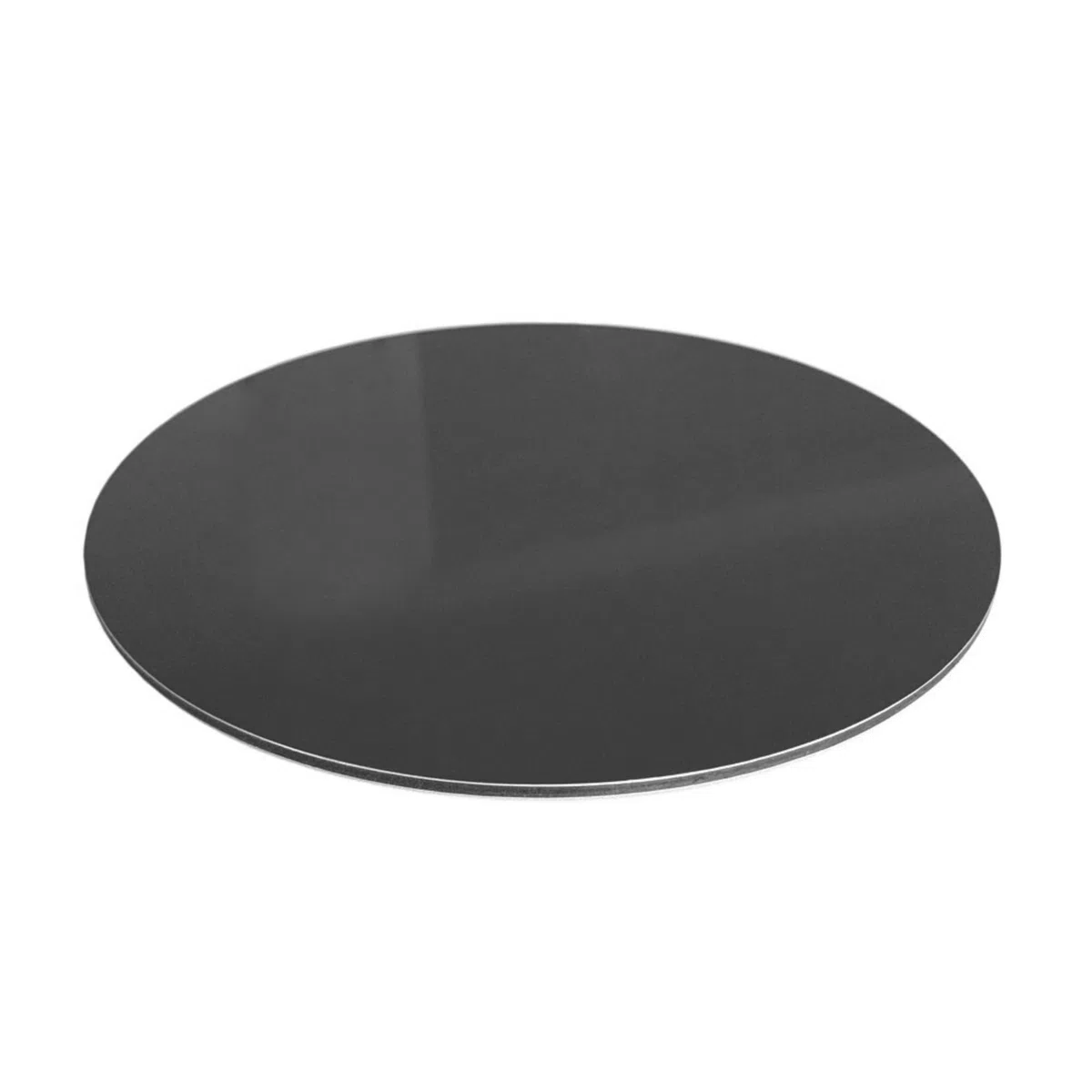 Signalétique.biz France - Panneau composite Aluminium ronde de couleur Épaisseur 3 mm. Composite Aluminium Couleur - Diamètre 950 mm - Gris