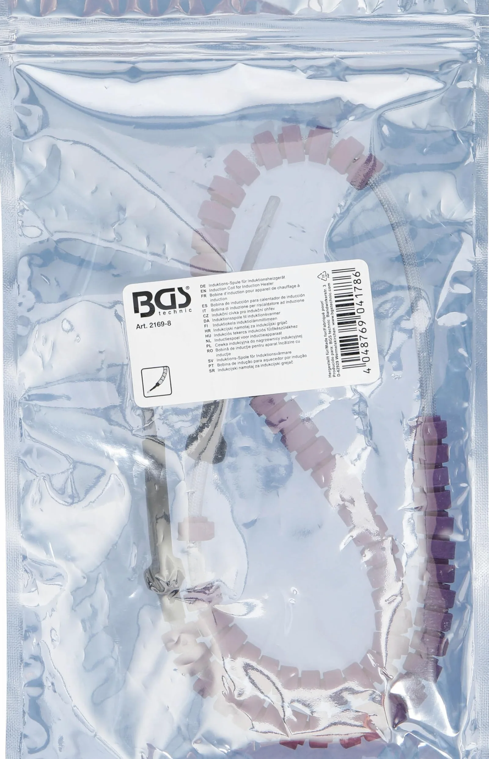 BGS 2169-8 | Bobine d’induction pour appareil de chauffage à induction | avec protection céramique | pour art 2169, 3390, 3391