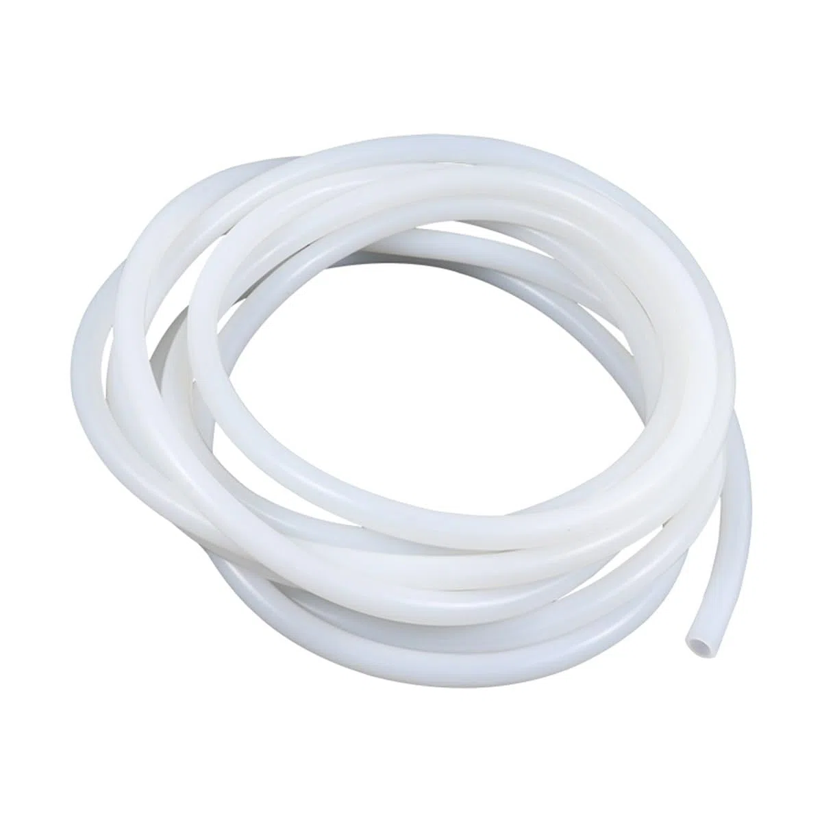 Tuyau en silicone, qualité industrielle, tuyau d'eau en silicone blanc, résistant aux hautes températures, diamètre extérieur 8 mm, diamètre intérieur 6 mm, épaisseur de paroi 1 mm, longueur